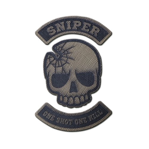 스컬스나이퍼 올리브_Skull Sniper Olive_NO519