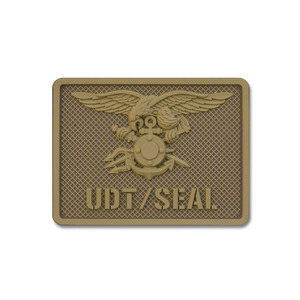 UDT/SEAL TRIDENT PVC 패치 (데저트)_NO223