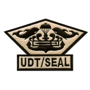 UDT/SEAL CHEST MEDAL_UDT/SEAL 흉장_TAN/블랙_ NO918